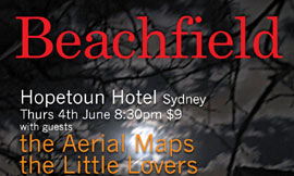 Beachfield tour ad